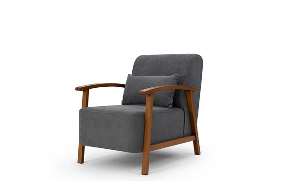 Armina Bohem Berjer -Koyu Gri