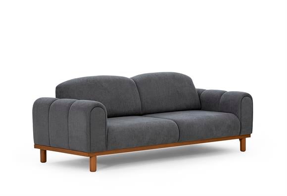 Armina Bohem Üçlü  - Koyu Gri