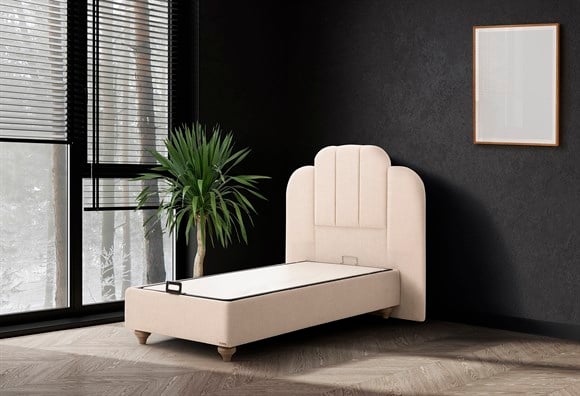 Bamboo 100x200 Açılır Baza - (Krem)
