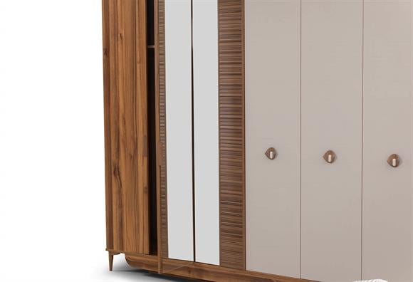 Başak 6 Kapılı Dolap