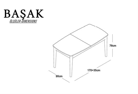 Başak Açılır Yemek Masası