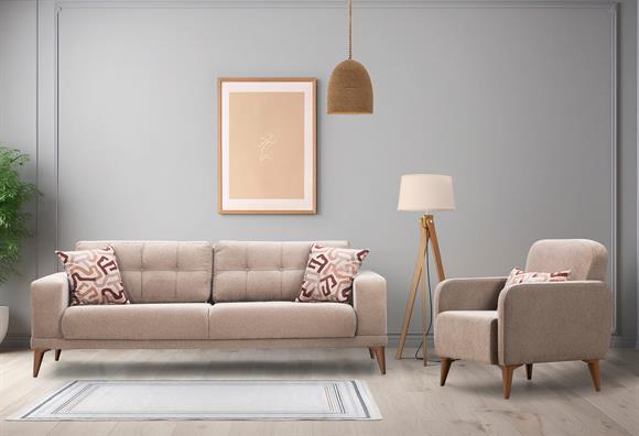 Başak Koltuk Takımı (Gri)