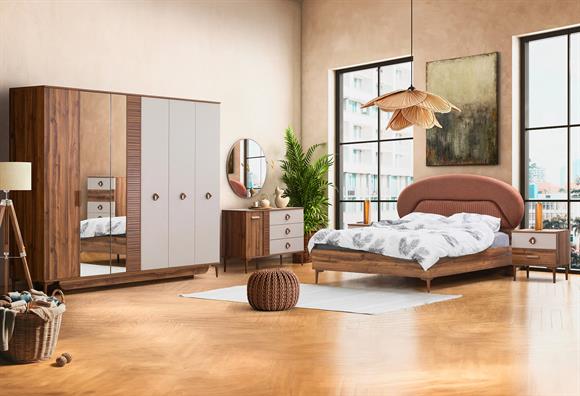 Başak 6 Kapılı Yatak Odası Takımı