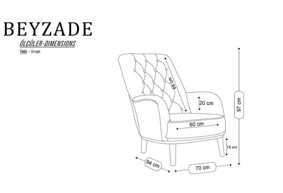 Beyzade Berjer (Lacivert)