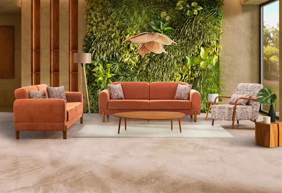 Biga Kanepe Takımı (Koyu Yeşil)