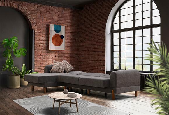 Biga Köşe Takımı (Gri)