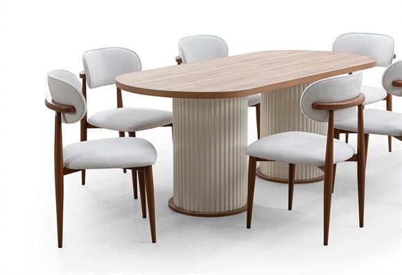 Bohem Elips Masa Takımı