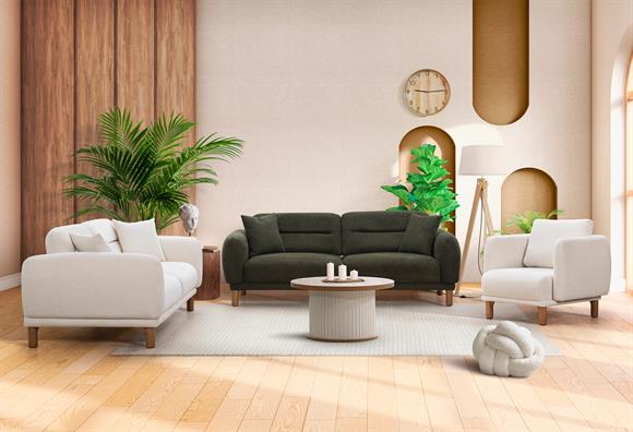 Bohem Koltuk Takımı (Krem)