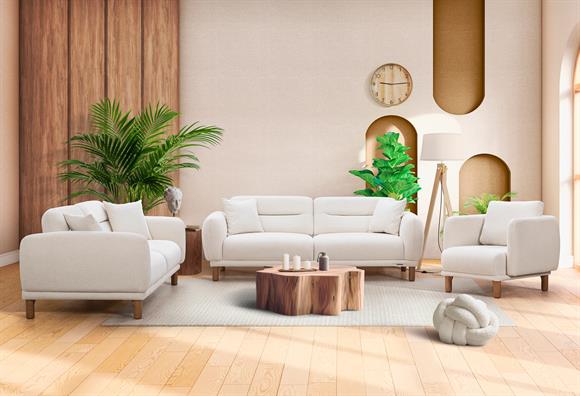 Bohem Koltuk Takımı (Krem)