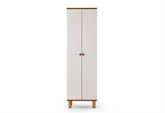 Bohem Portmanto 2 Kapaklı Raflı Dolap