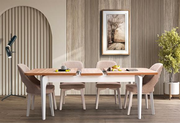 Bohem Yemek Masası Takımı