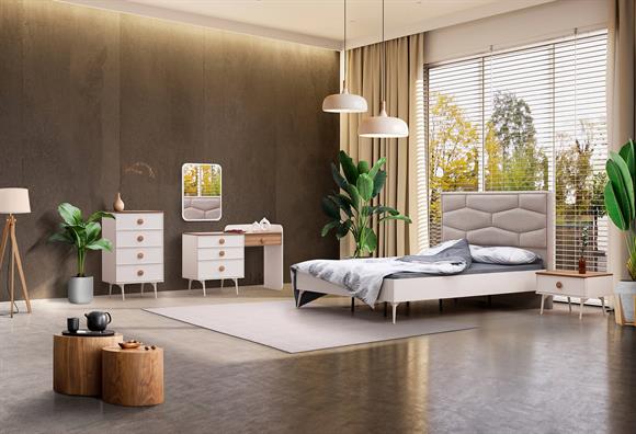 Button 5 Kapılı Yatak Odası Takımı