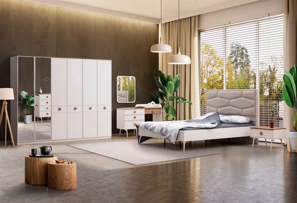 Button 6 Kapılı Yatak Odası Takımı