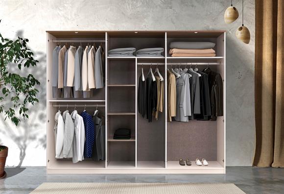 Button 6 Kapılı Yatak Odası Takımı