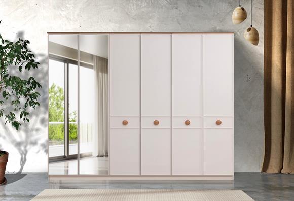 Button 6 Kapılı Yatak Odası Takımı