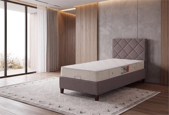 Cansın 90x190 Baza Başlık Seti