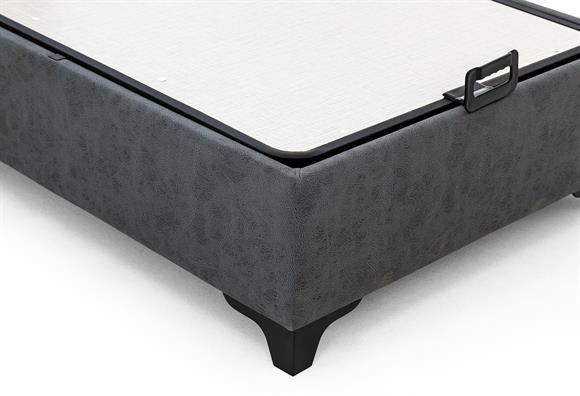 Deriba 90x190 Baza Başlık Seti (Antrasit)