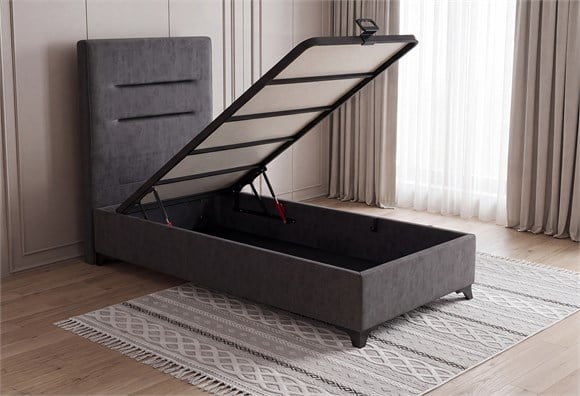 Deriba Yatak Seti 90x190 (Antrasit)