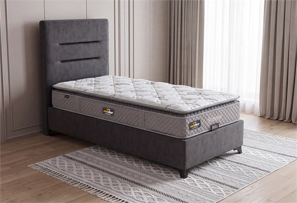 Deriba Yatak Seti 90x190 (Antrasit)