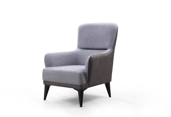 Dilan Berjer (Gri Deri-Gri Kumaş)