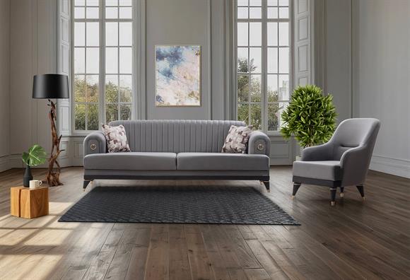 Doru Kanepe Takımı (Antrasit)