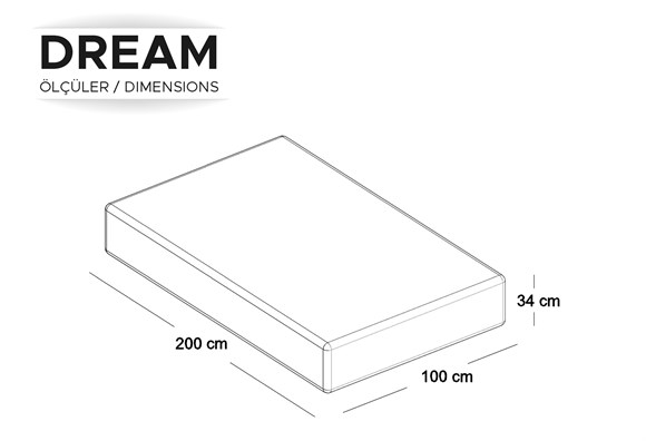 Dream 100x200 Yatak