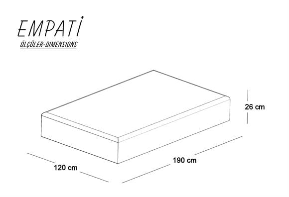 Empati 120X190 Yatak
