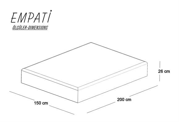 Empati 150X200 Yatak