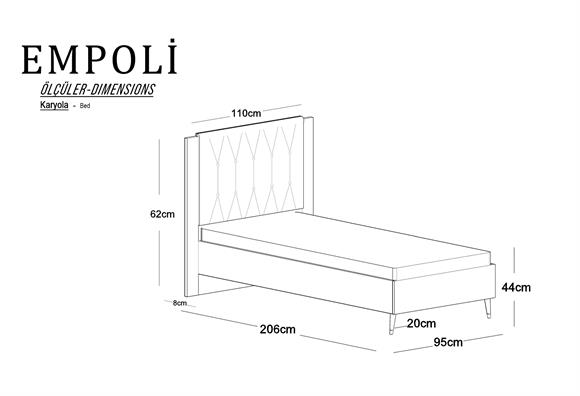 Empoli 100lük Karyola Seti