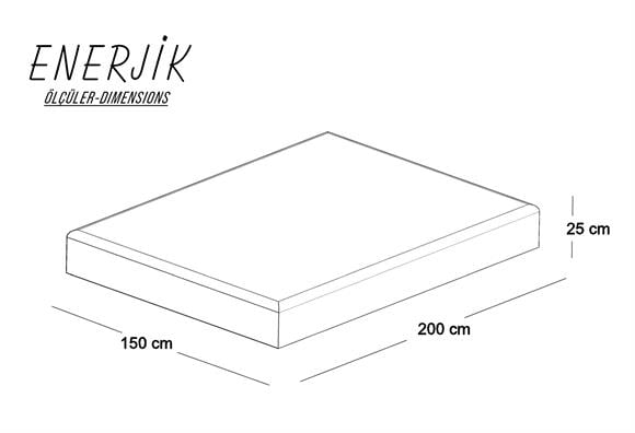 Enerjik 150X200 Yatak