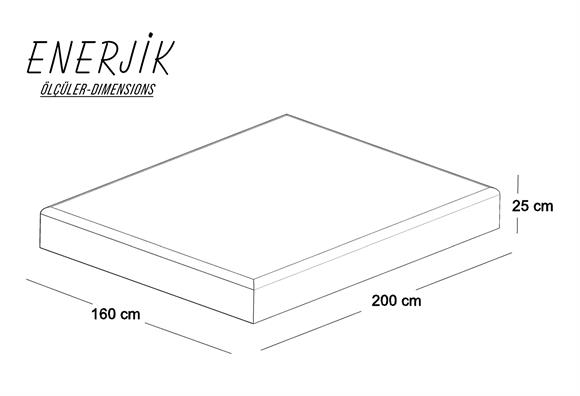 Enerjik 160X200 Yatak