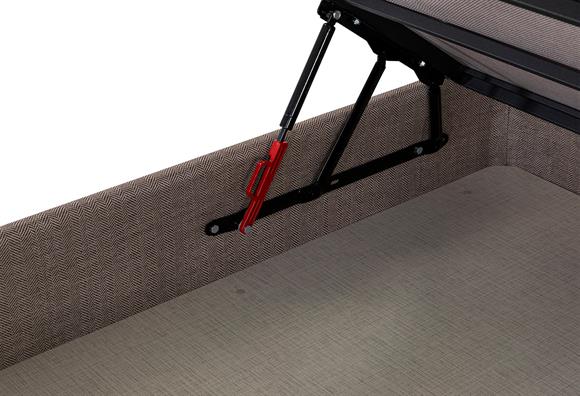 Enerjik 90X190 Açılır Baza - (Ekose Krem)