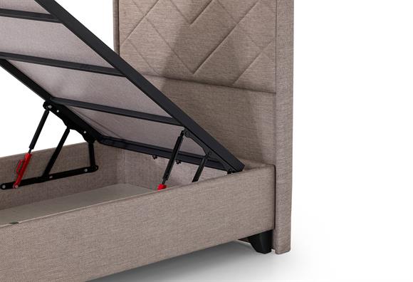 Enerjik 90X190 Açılır Baza - (Ekose Krem)