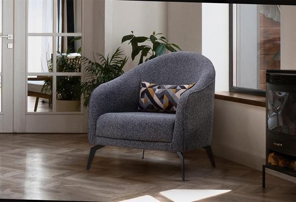 Esila Berjer (Koyu Gri)