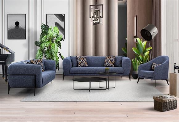 Esila Koltuk Takımı (Koyu Gri)