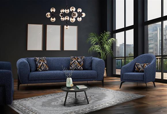 Esila Koltuk Takımı (Lacivert)