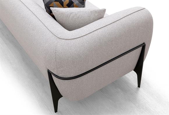 Esila Üçlü (Açık Gri)