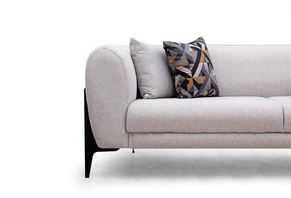 Esila Üçlü (Açık Gri)