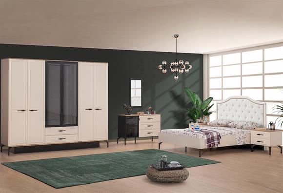 Evona 5 Kapılı Yatak Odası Takımı 