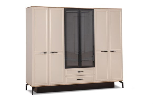 Evona 6 Kapılı Dolap