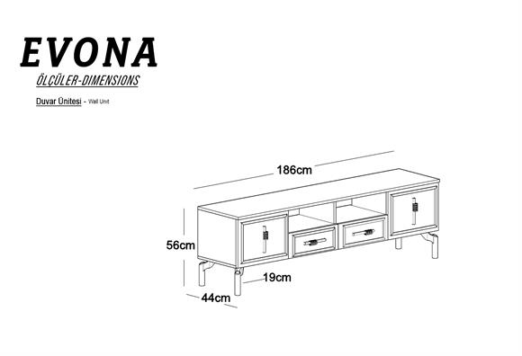 Evona Tv Sehpası