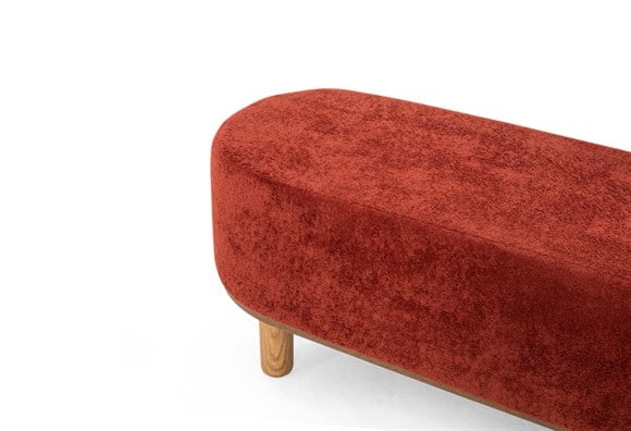 Ezel 130 Luk Bench - Bordo