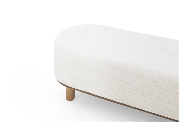 Ezel 130luk Bench - Krem