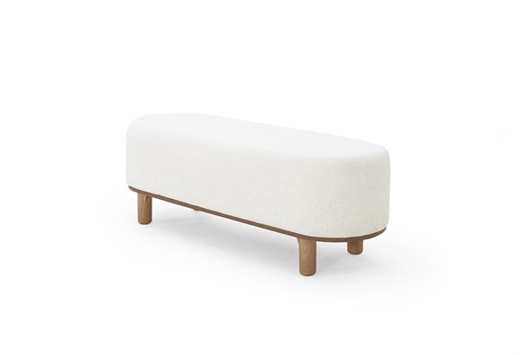 Ezel 130luk Bench - Krem