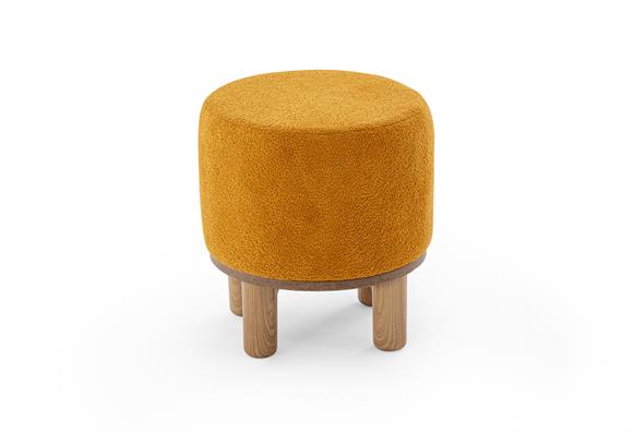 Ezel 45 Lik Puf -Altın Sarısı