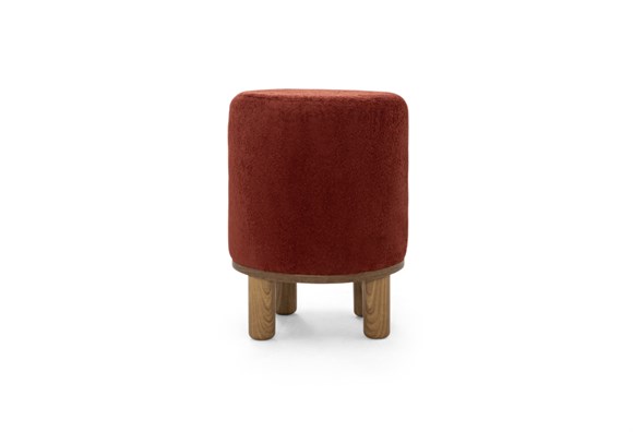 Ezel 45 Lik Puf  - Bordo