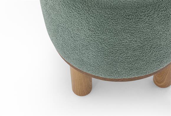 Ezel 45 Lik Puf - Koyu Yeşil