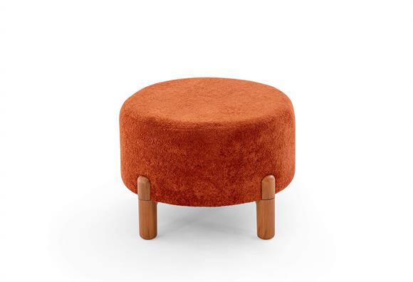 Ezel 60 Lık Puf - Somon