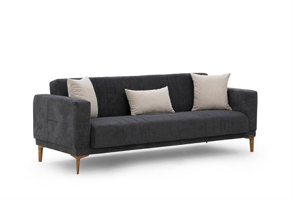 Ezel Koltuk Takımı (Antrasit-Krem)