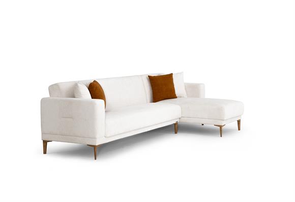 Ezel Köşe Takımı (Krem)